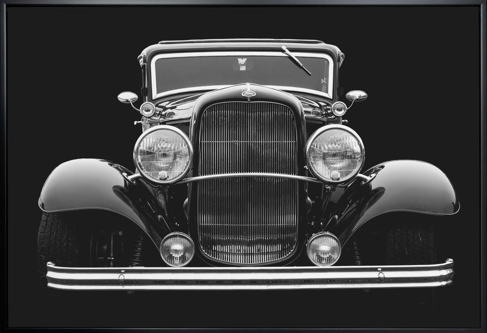 Artwork- Ford.-20X16inches-In White Floating Frame