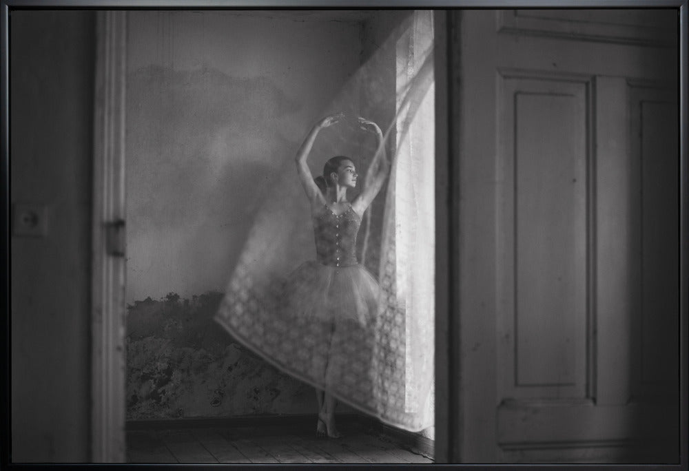 Artwork- Untitled-20X16inches-In White Floating Frame