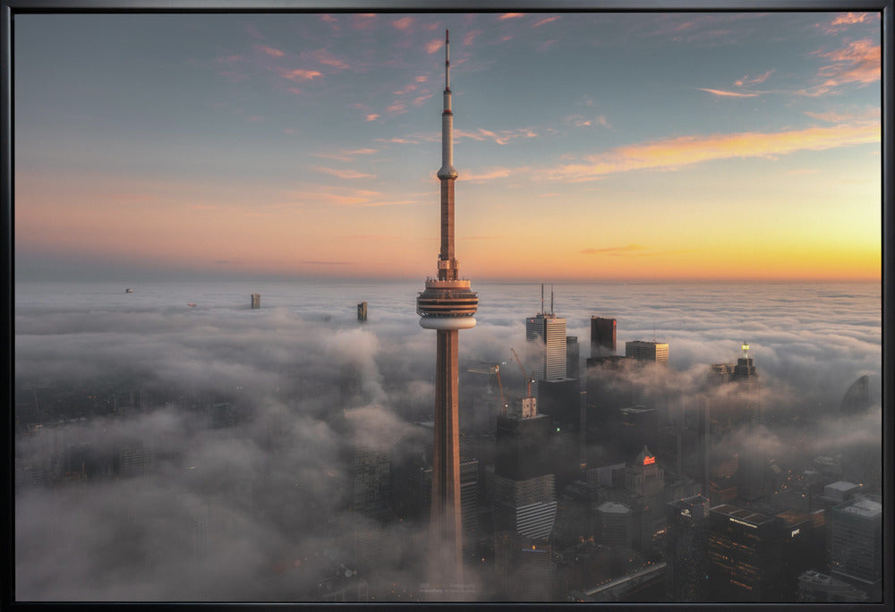 Like a sword. Toronto Wall Artwork Gallery Wrapped (Ready to Hang)