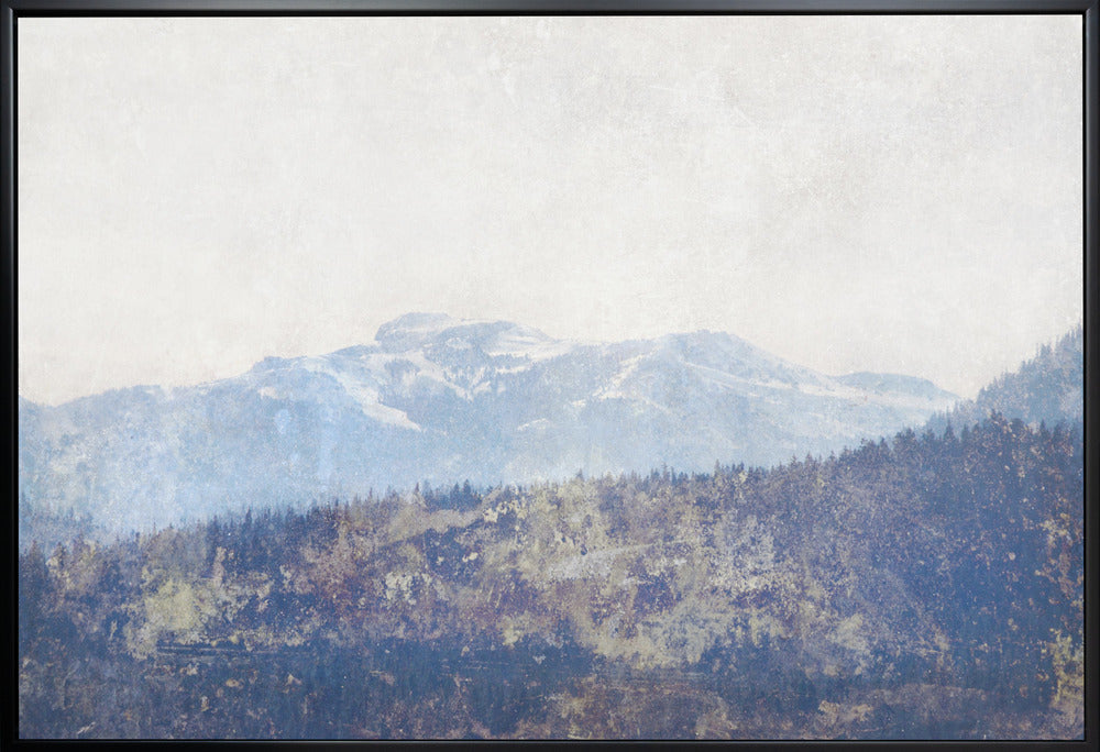 Artwork- High Sierra IV-20X16inches-In White Floating Frame