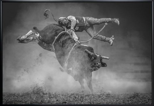 Keeping Balance Wall Artwork In Black Floating Frame