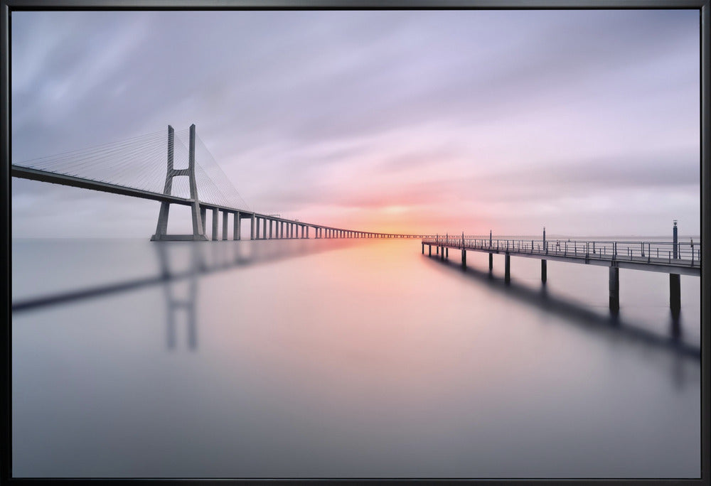 Artwork Vasco de Gama36X24inches- White Frame