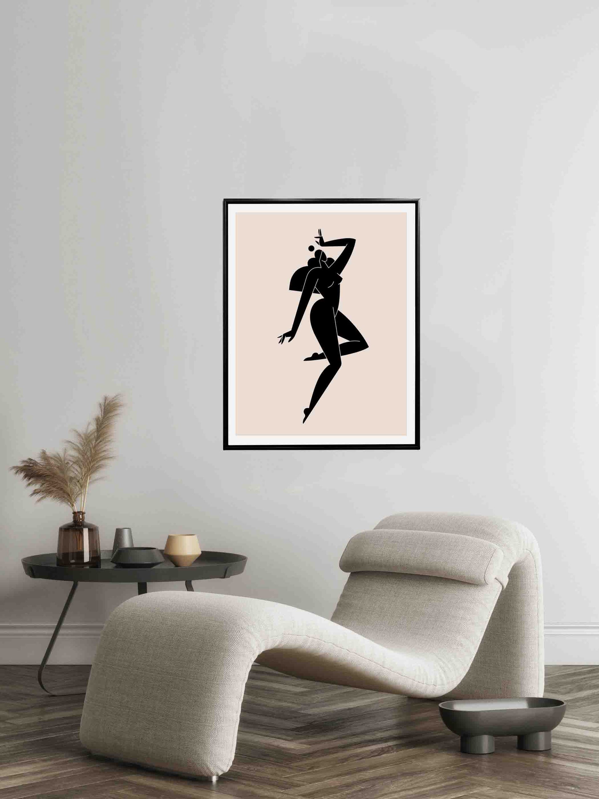 sample female silhouette artwork