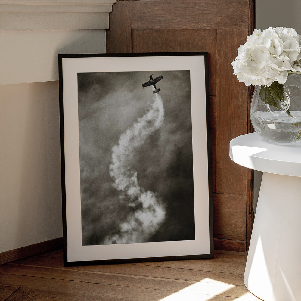 Artwork- Aviation DNA-16X20inches-In White Floating Frame