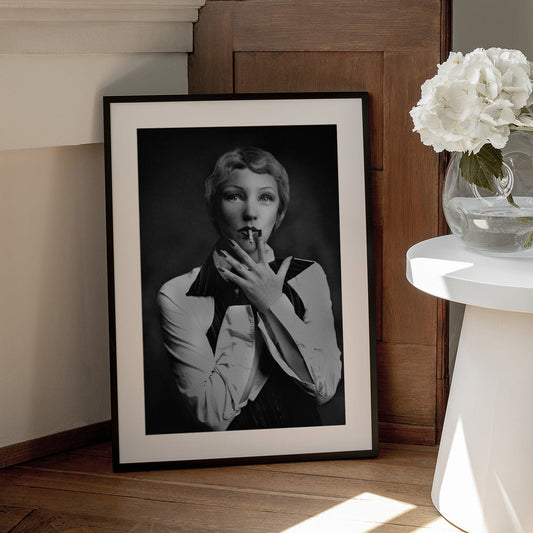 Artwork- Vintage Corset-16X20inches-In Black Floating Frame