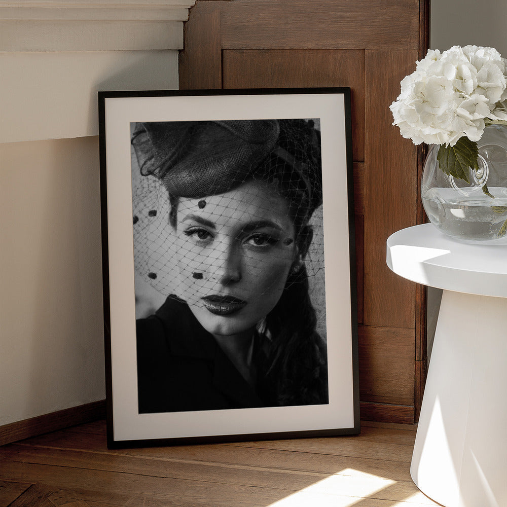 Artwork- Untitled-24X36inches-In Black Floating Frame