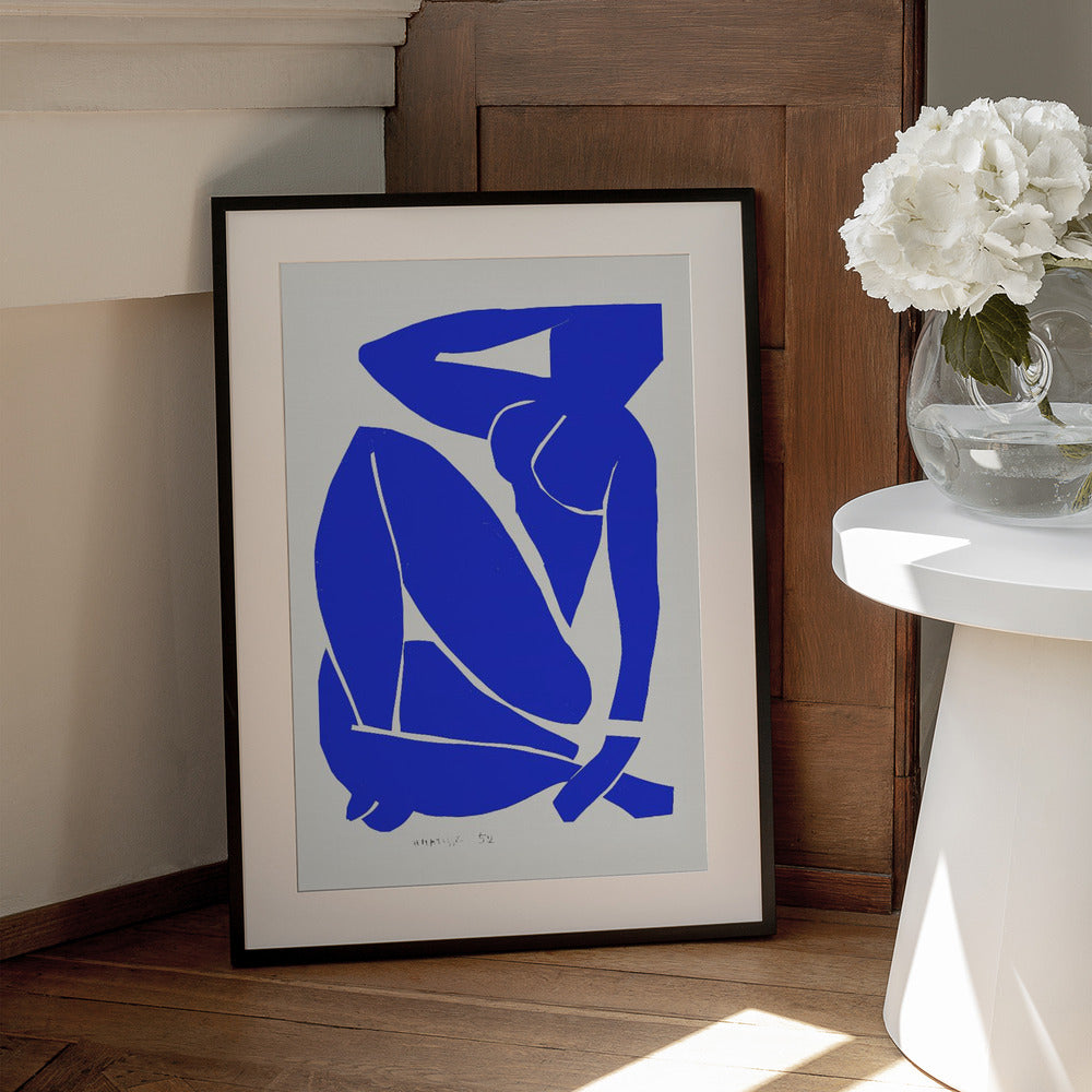 Artwork  Nudo Blu III 1952 24X36-inches