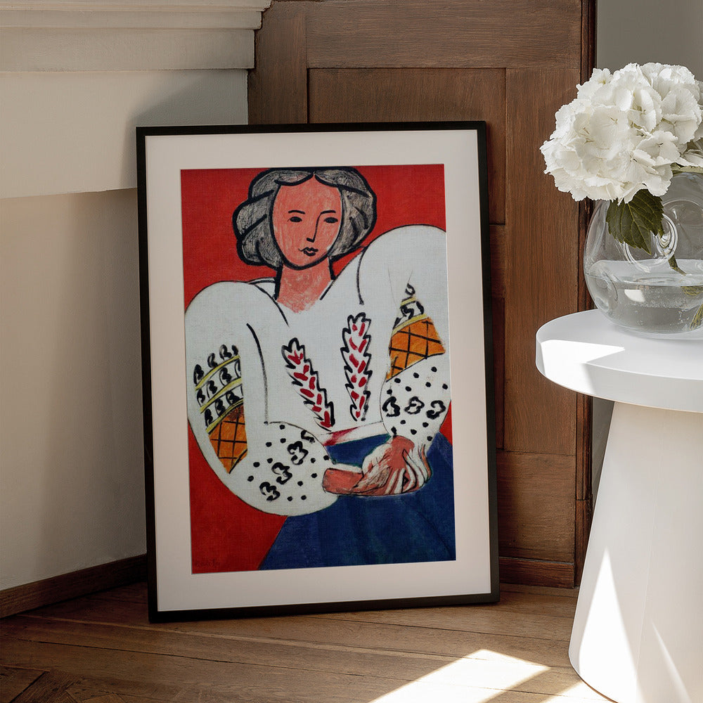 Artwork  La Camicetta Romena 1940 24X36-inches