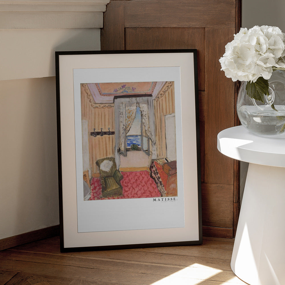 Artwork  Ma Chambre Au Beau Rivage Boarder 24X36-inches