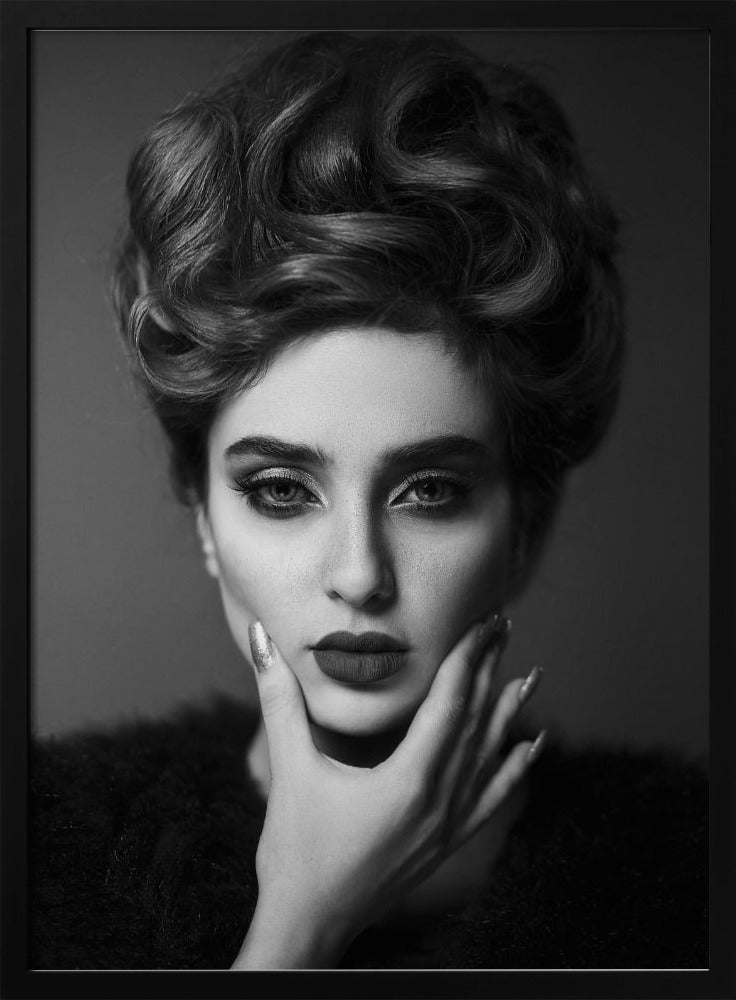 Artwork- sharp-36X48inches-In White Floating Frame