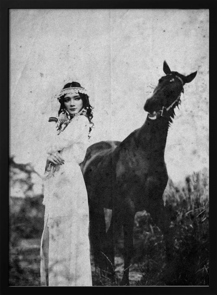 Artwork- napelu-36X48inches-In Black Floating Frame