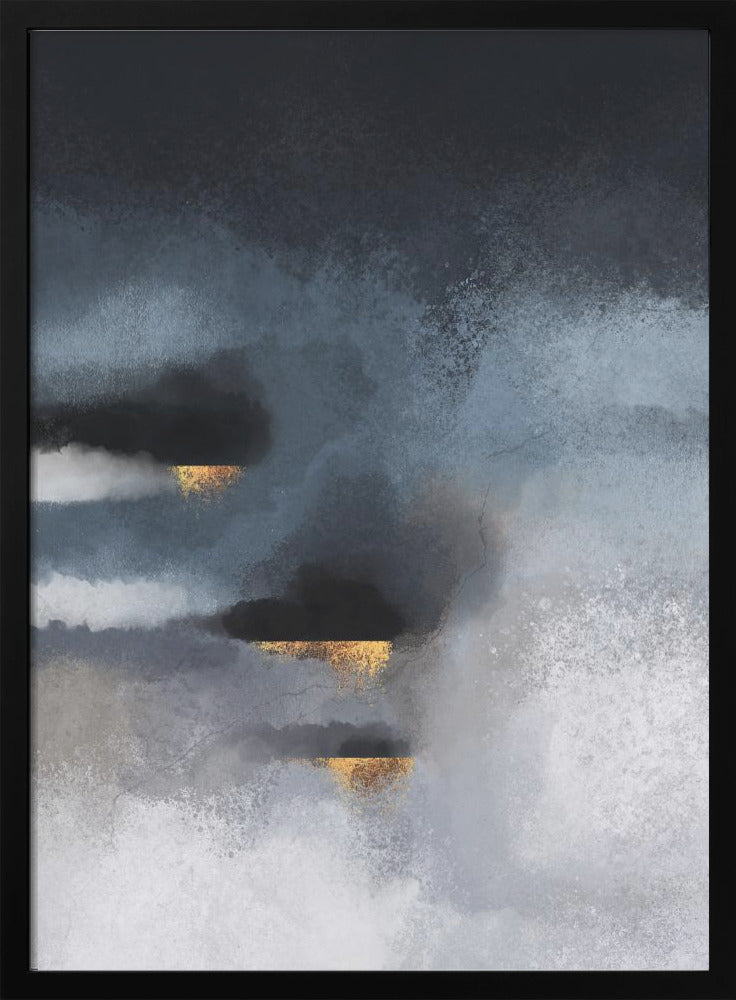 Cloudburst Wall Artwork Gallery Wrapped (Ready to Hang)