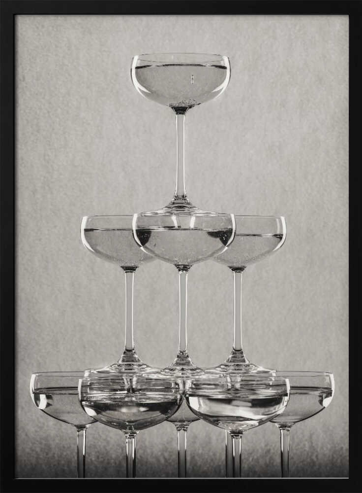 Wall art Champagne tower_9