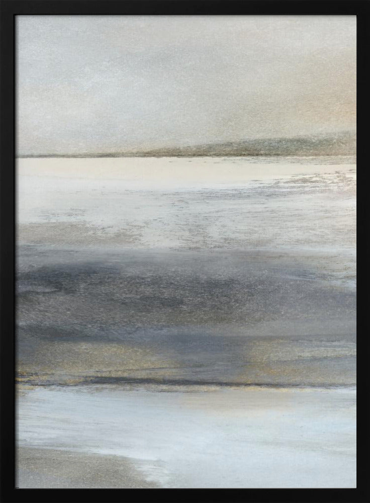 Artwork- Land 3-16X20inches-In White Floating Frame