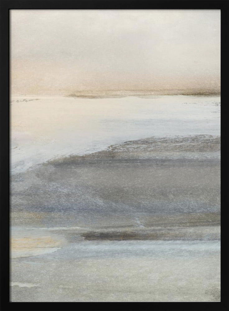 Artwork- Land 5-16X20inches-In White Floating Frame