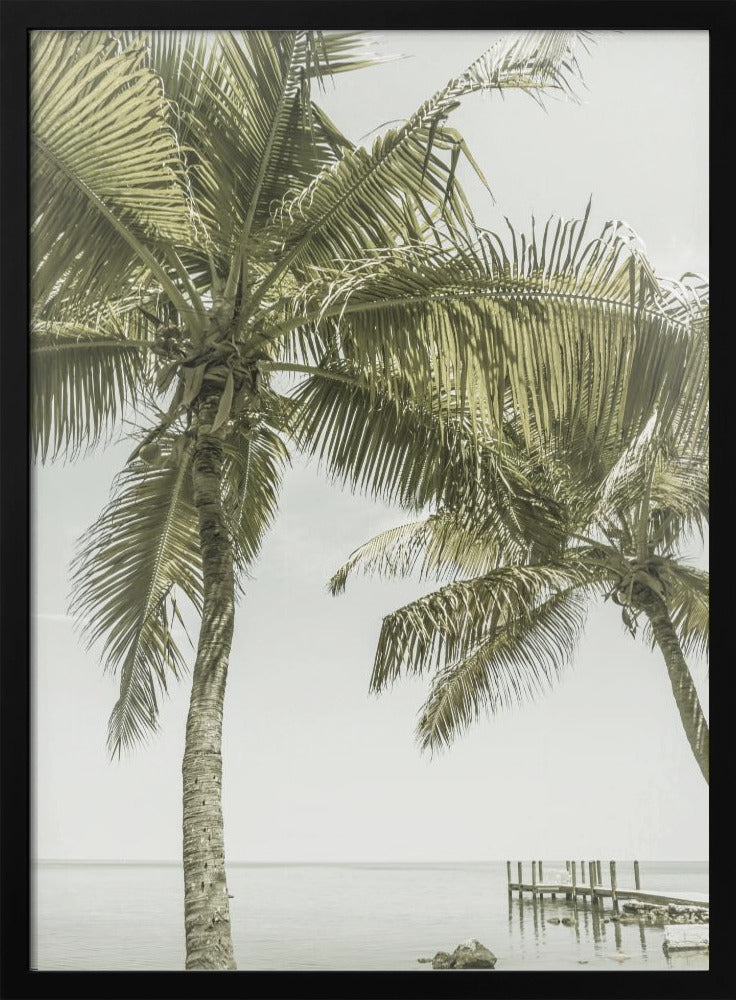 FLORIDA Heavenly Place | Vintage Wall Artwork Gallery Wrapped (Ready to Hang)