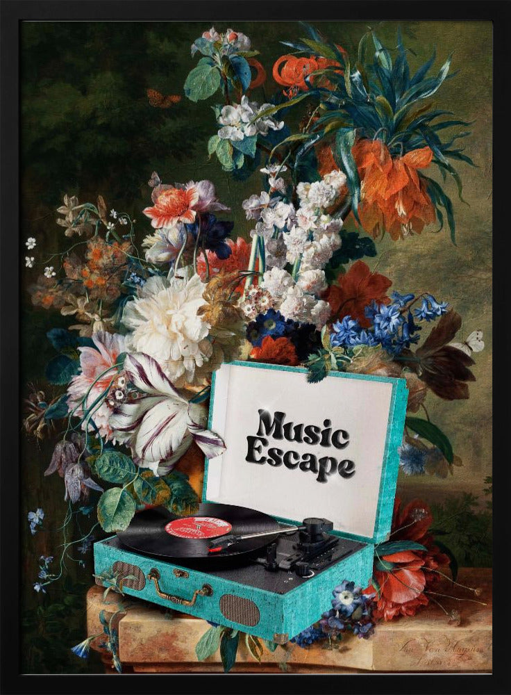 Music Escape- Wall Artwork Gallery Wrapped (Ready to Hang)