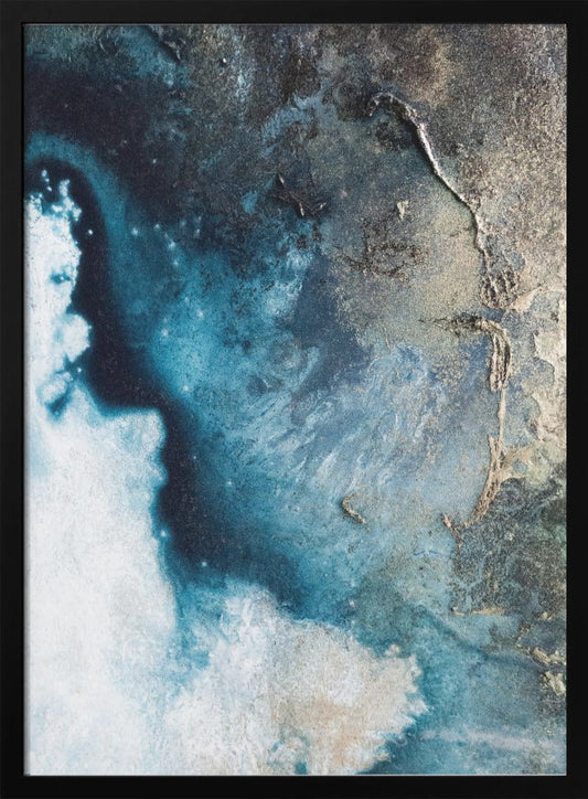 The Edge Wall Artwork In Black Floating Frame