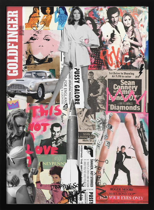 The Name Bond-Wall art