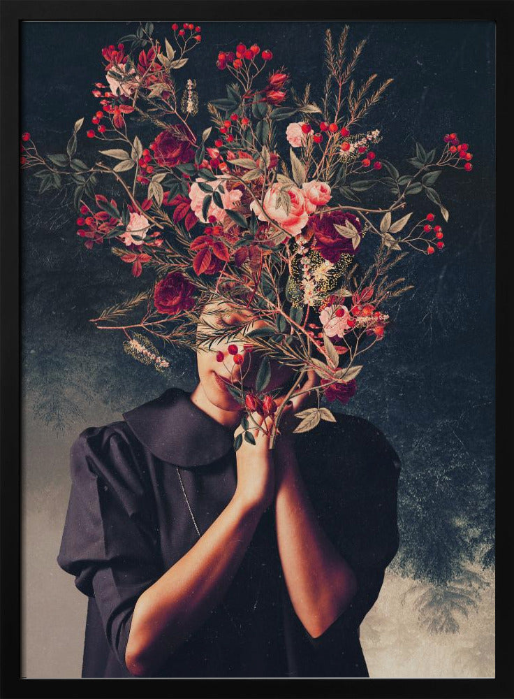 Artwork The Autumns After I Found You24X36inches- White Frame