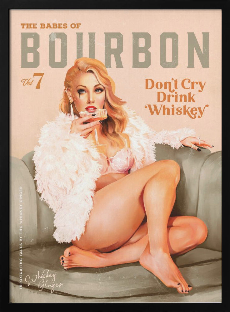 Babes of Bourbon Vol 7 Sexy Vintage Whiskey Pinup Girl