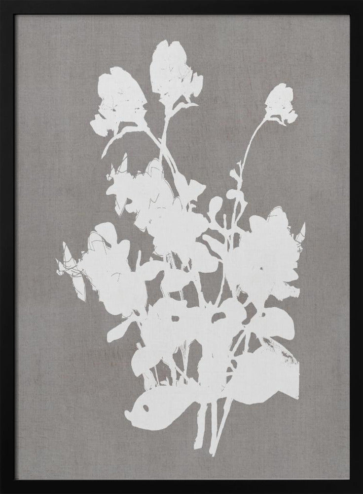 Artwork- Botanical Illustration 5-16X20inches-In White Floating Frame