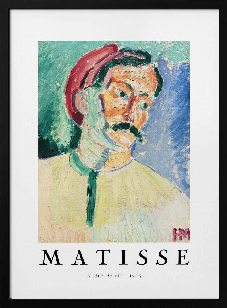 Artwork André Derain 1905 Matisse 36X48-inches
