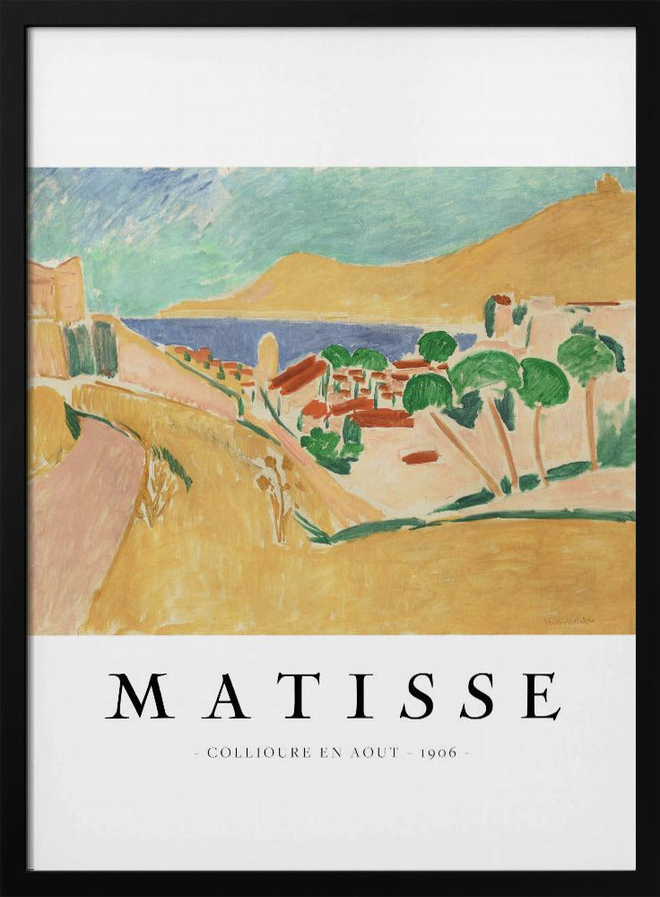 Artwork  Collioure En Aout Matisse 36X48-inches