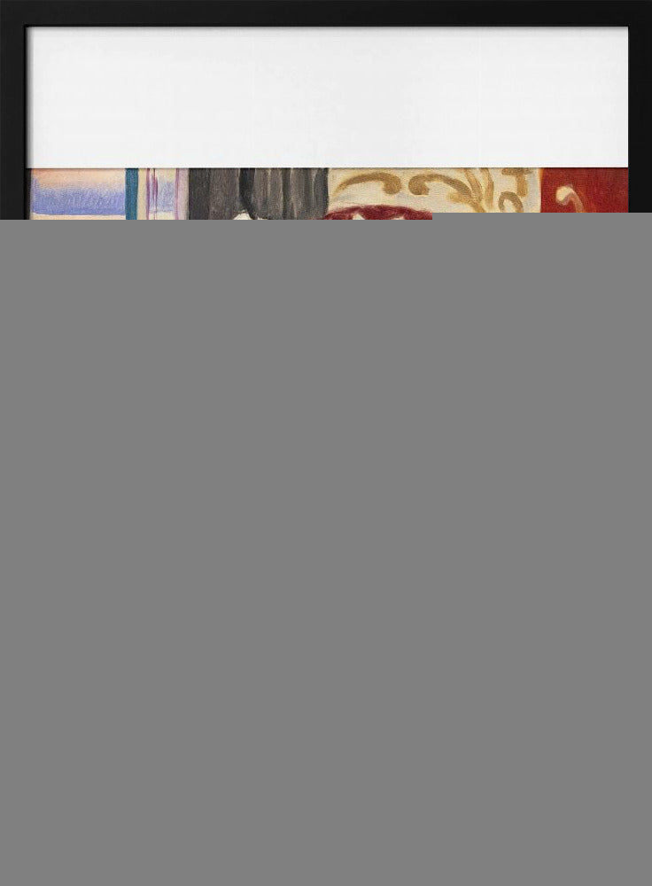 Artwork Femme Et Anémones Matisse 36X48-inches