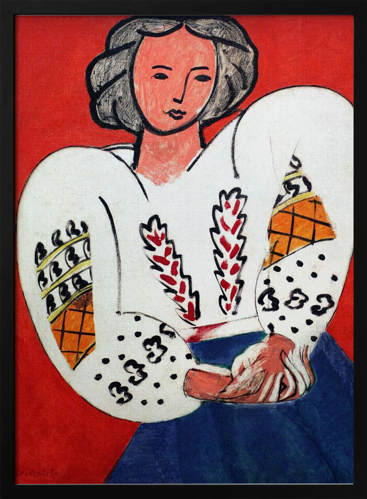 Artwork  La Camicetta Romena 1940 36X48-inches