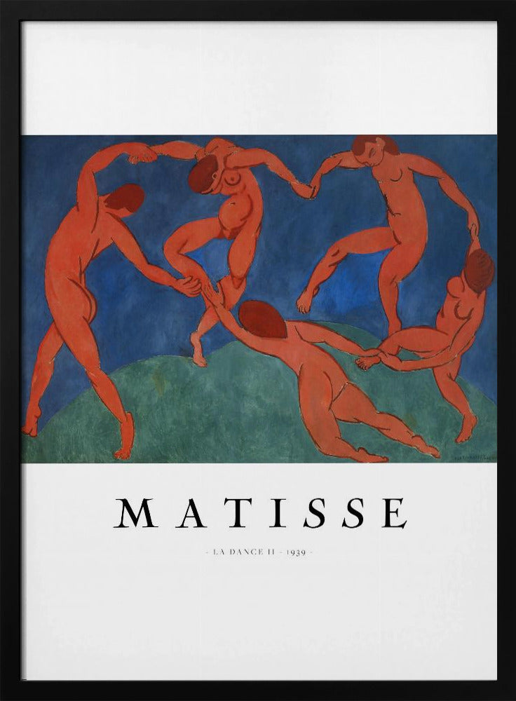 Artwork  La Danse II By Henri Matisse 36X48-inches