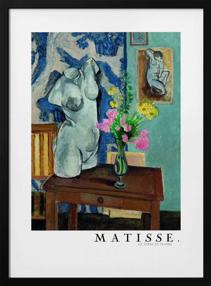 Artwork  Le Torse En Platre Matisse 36X48-inches