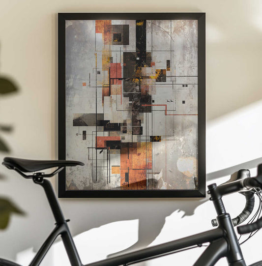 Wall art Geometric Illustration 04