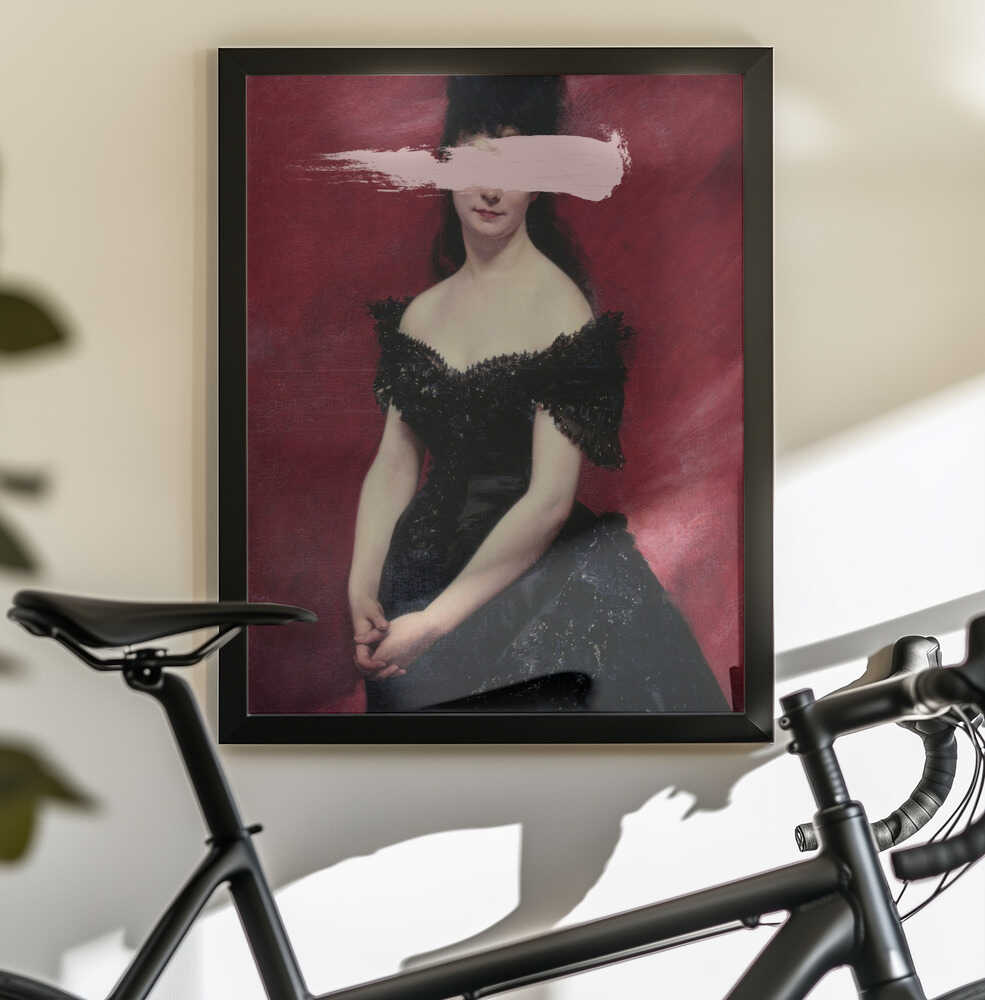 Wall art Blackdress3 Ratio2x3