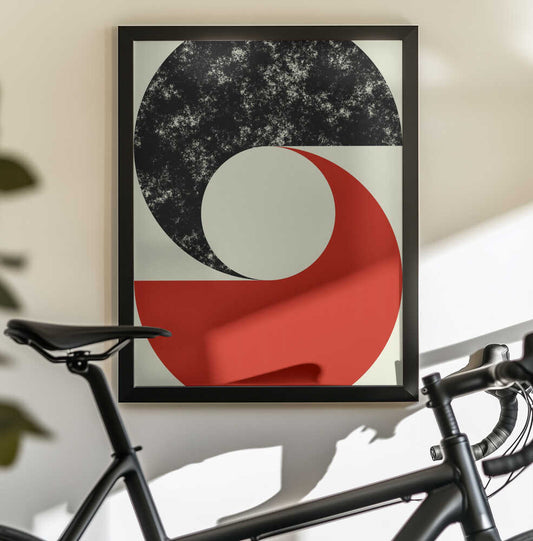 Wall art Contrast Crescents