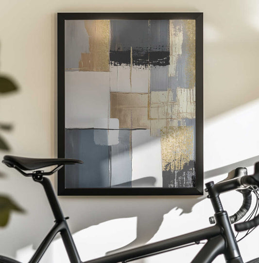 Wall art Golden Greys 2