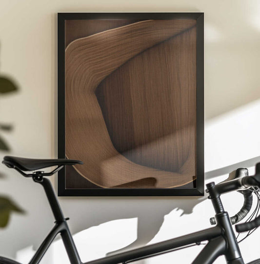 Wall art Caramel lines I