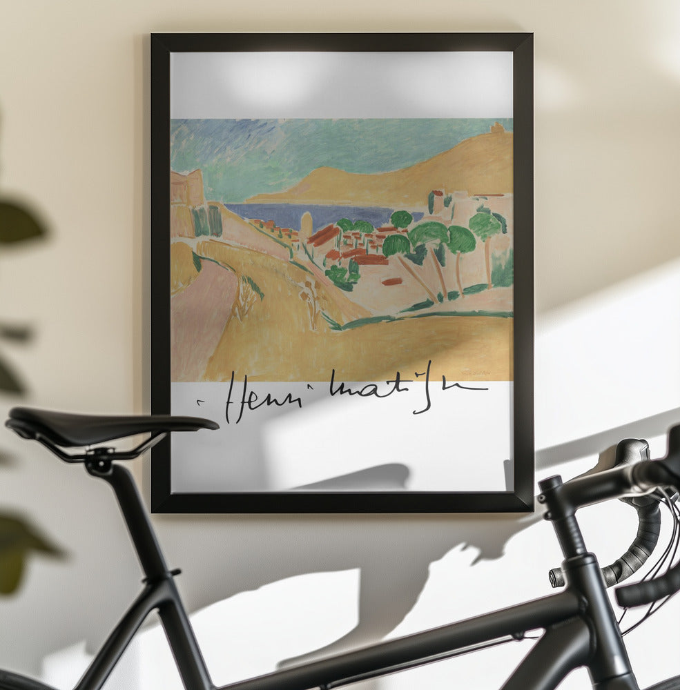 Artwork Collioure En Aout Autographed 16X20-inches