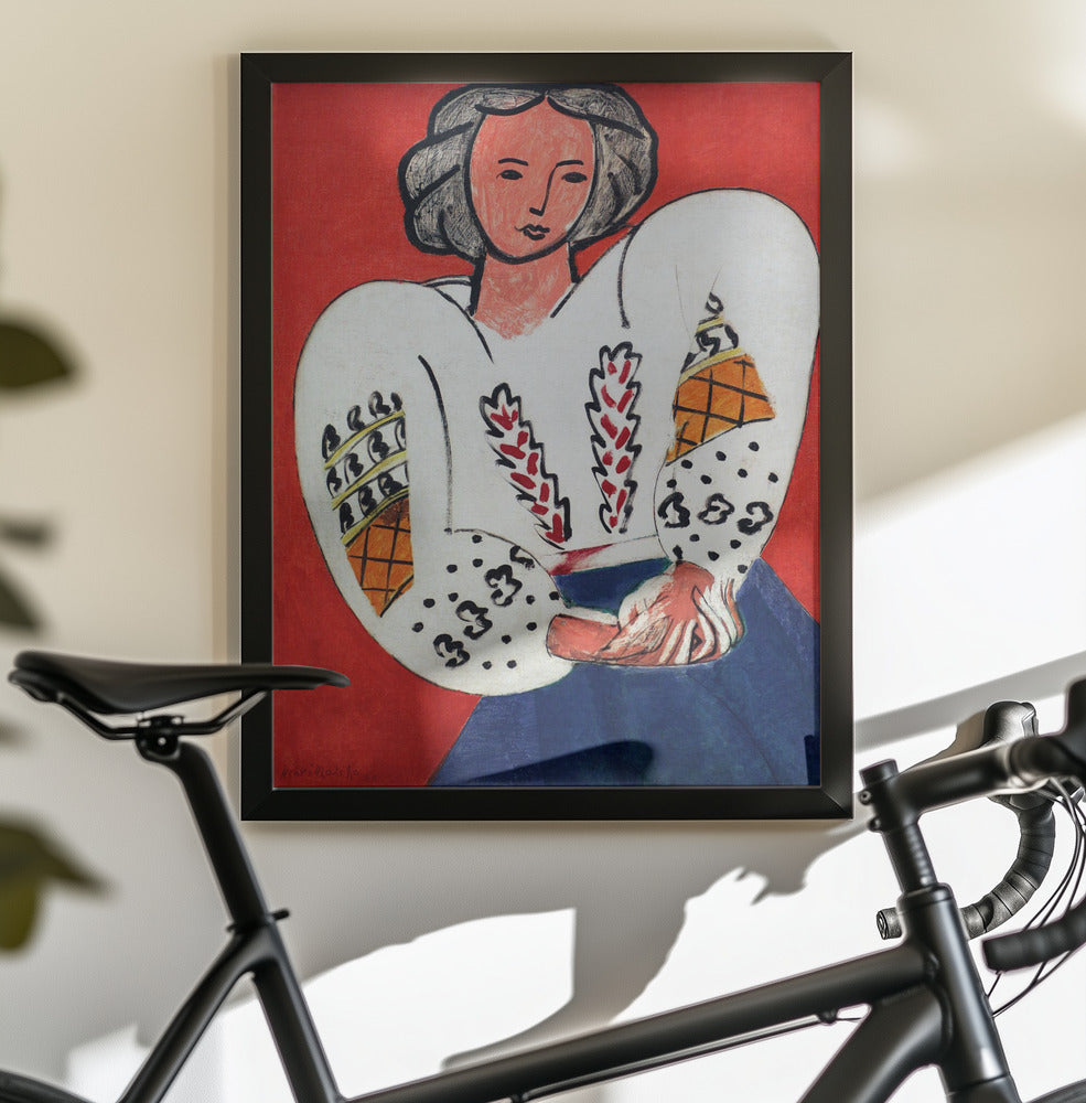 Artwork  La Camicetta Romena 1940 16X20-inches