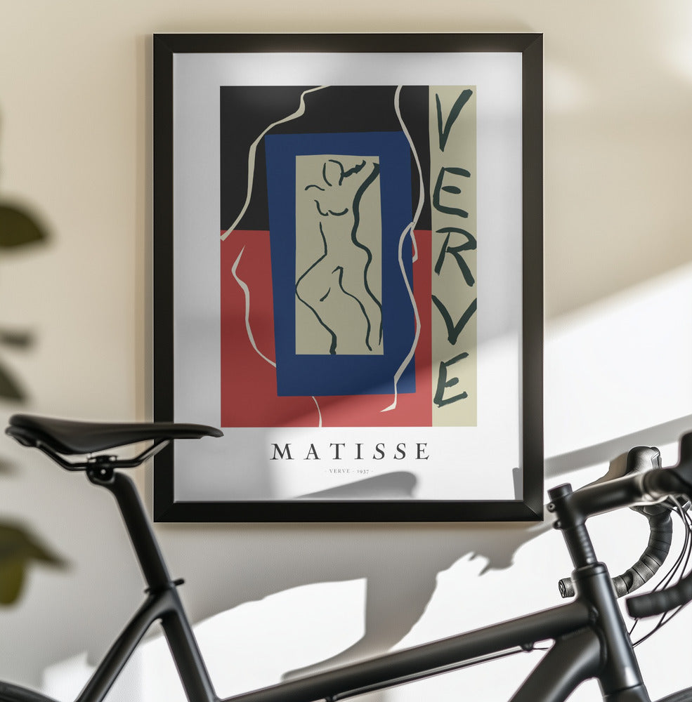 Artwork  Verve 1937 Boarder 16X20-inches