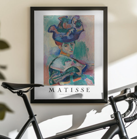 Artwork  Woman With Hat 1905 16X20-inches