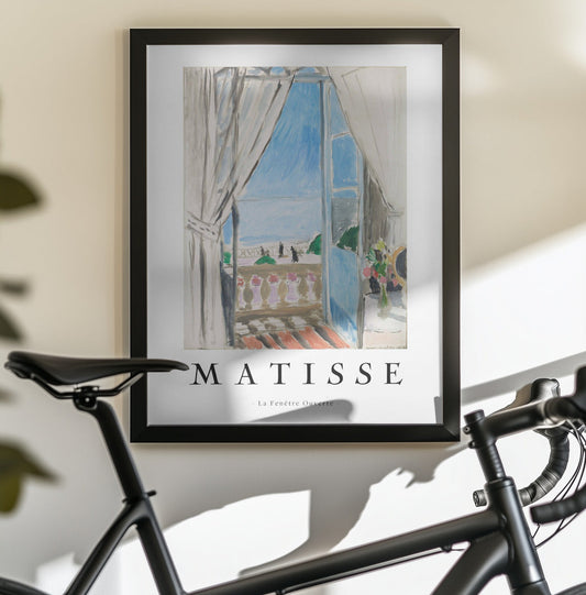 Artwork La Fenêtre Ouverte Matisse 16X20-inches