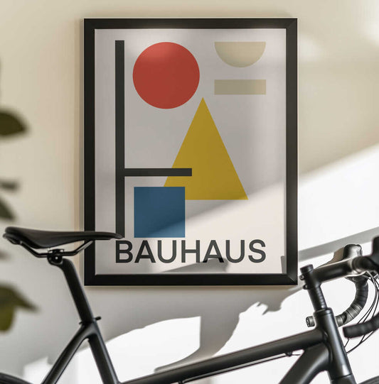 Wall art Geometric Bauhaus Design #2