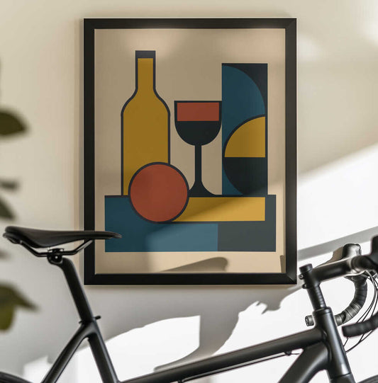 Wall art Geometric Still Life Composition