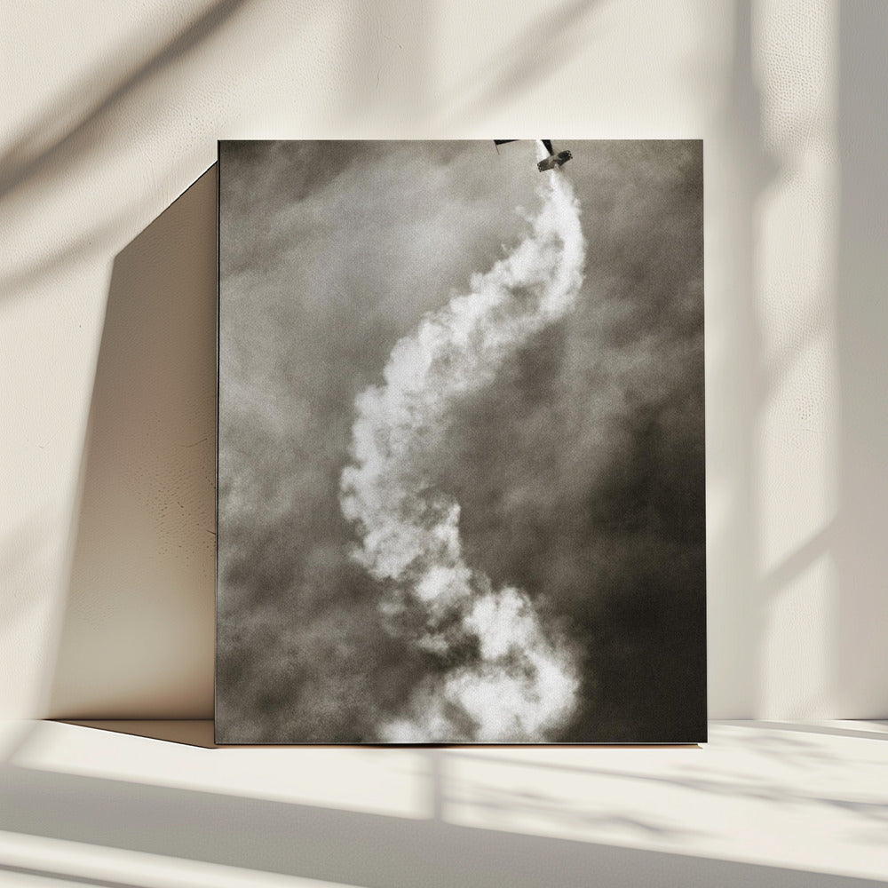 Artwork- Aviation DNA-24X36inches-In Black Floating Frame