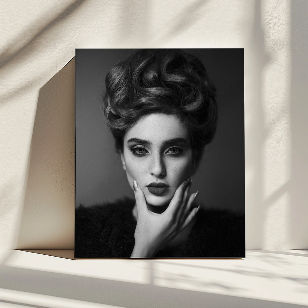 Artwork- sharp-24X36inches-In Black Floating Frame