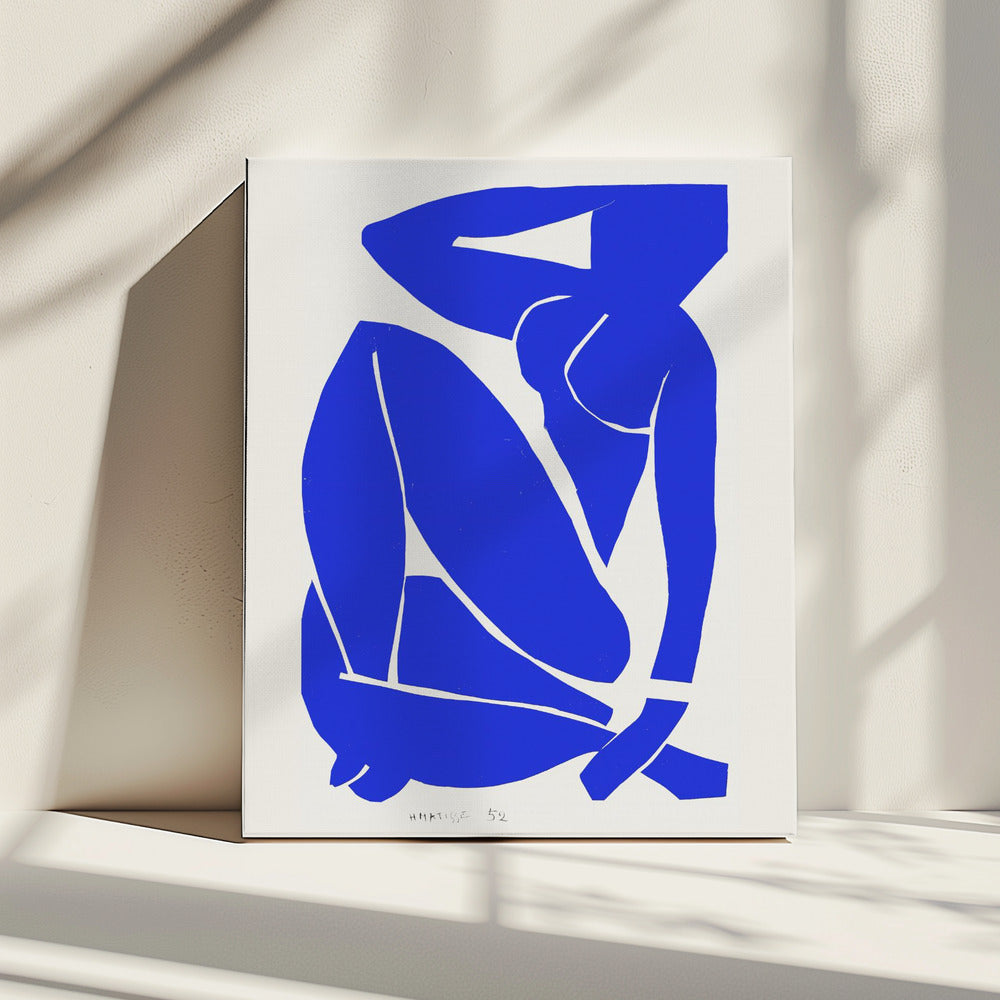 Artwork  Nudo Blu III 1952 24X36-inches