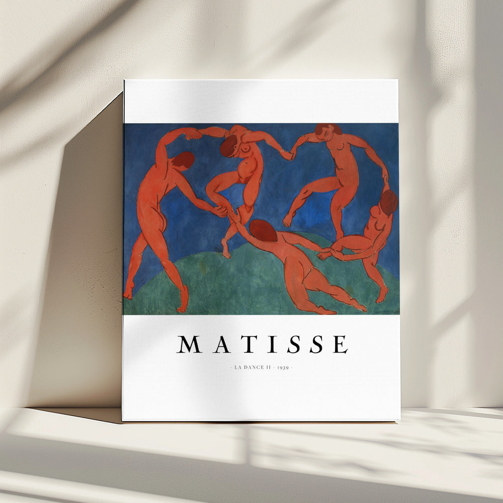 Artwork  La Danse II By Henri Matisse 24X36-inches