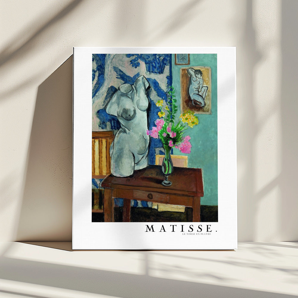 Artwork  Le Torse En Platre Matisse 24X36-inches