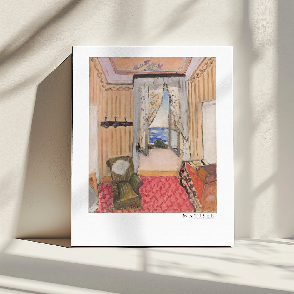 Artwork  Ma Chambre Au Beau Rivage Boarder 24X36-inches